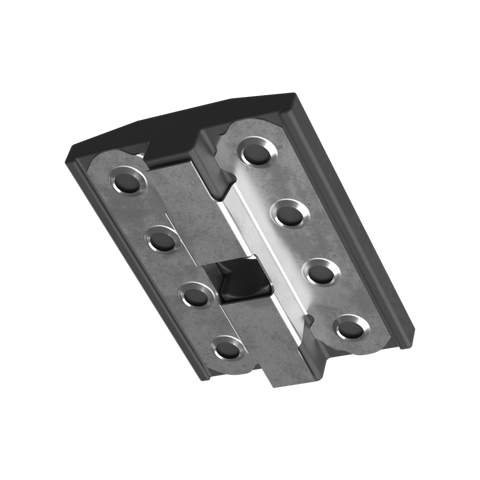 Esdec Universal mid clamp with bonding, black- Rubicon UK Shop

