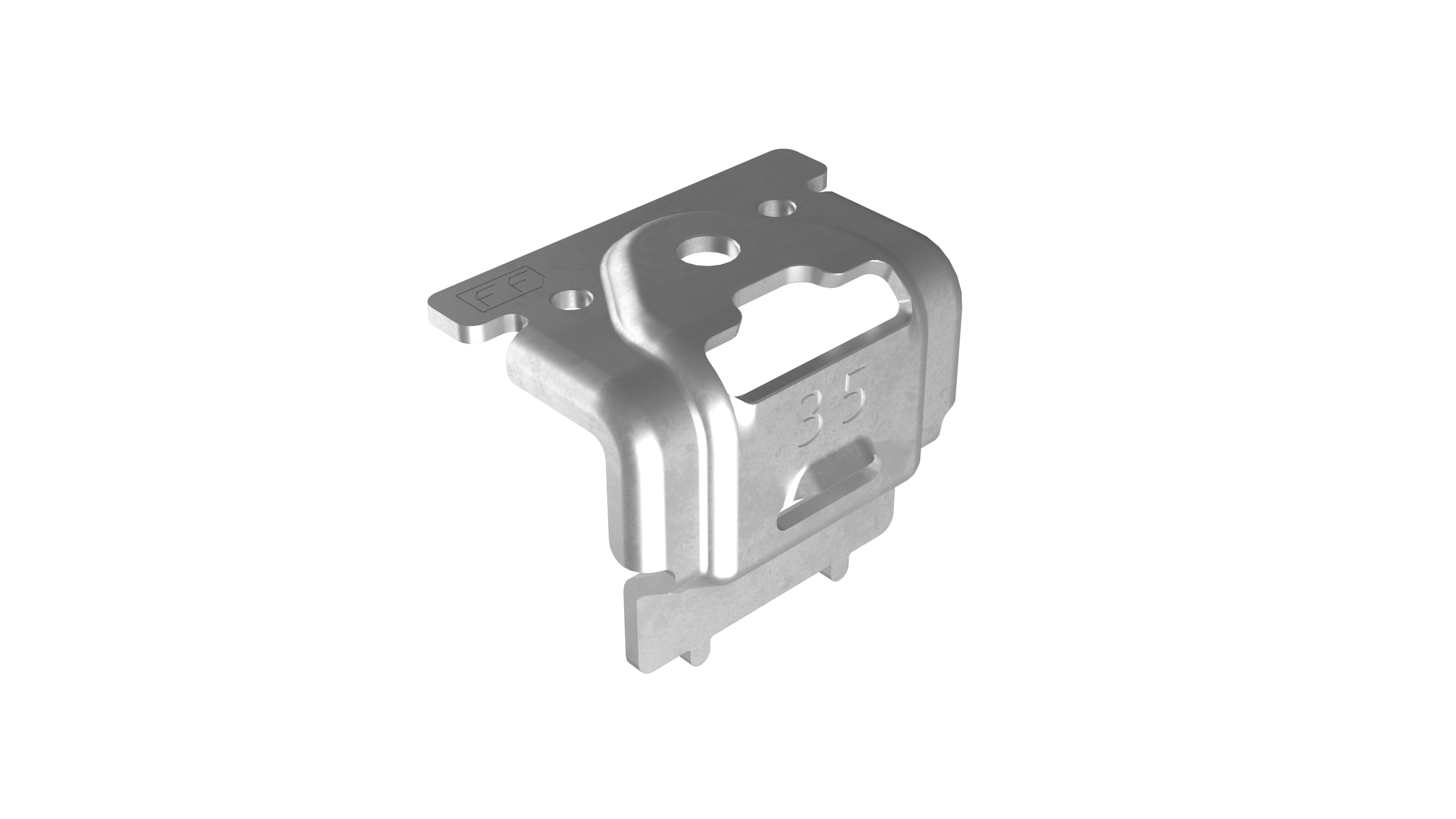 Esdec FlatFix End clamp, 35mm- Rubicon UK Shop
