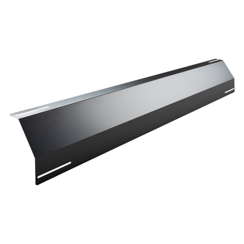 Esdec Flatfix fusion wind deflector, rear, black, 1700mm- Rubicon UK Shop
