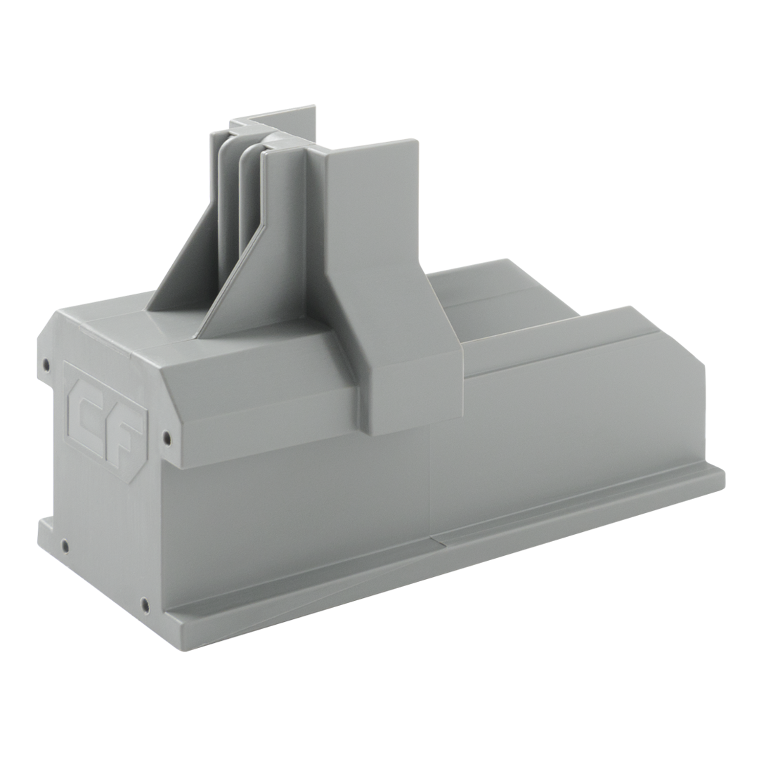 Esdec ClickFit Evo Mounting rail end cap, grey- Rubicon UK Shop
