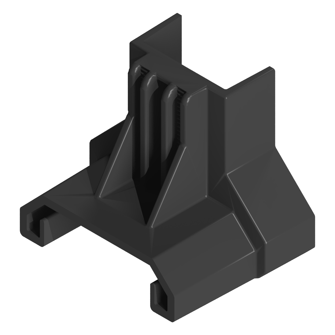 Esdec ClickFit EVO End Clamp Support Black for Solar Mounting – Rubicon UK Shop