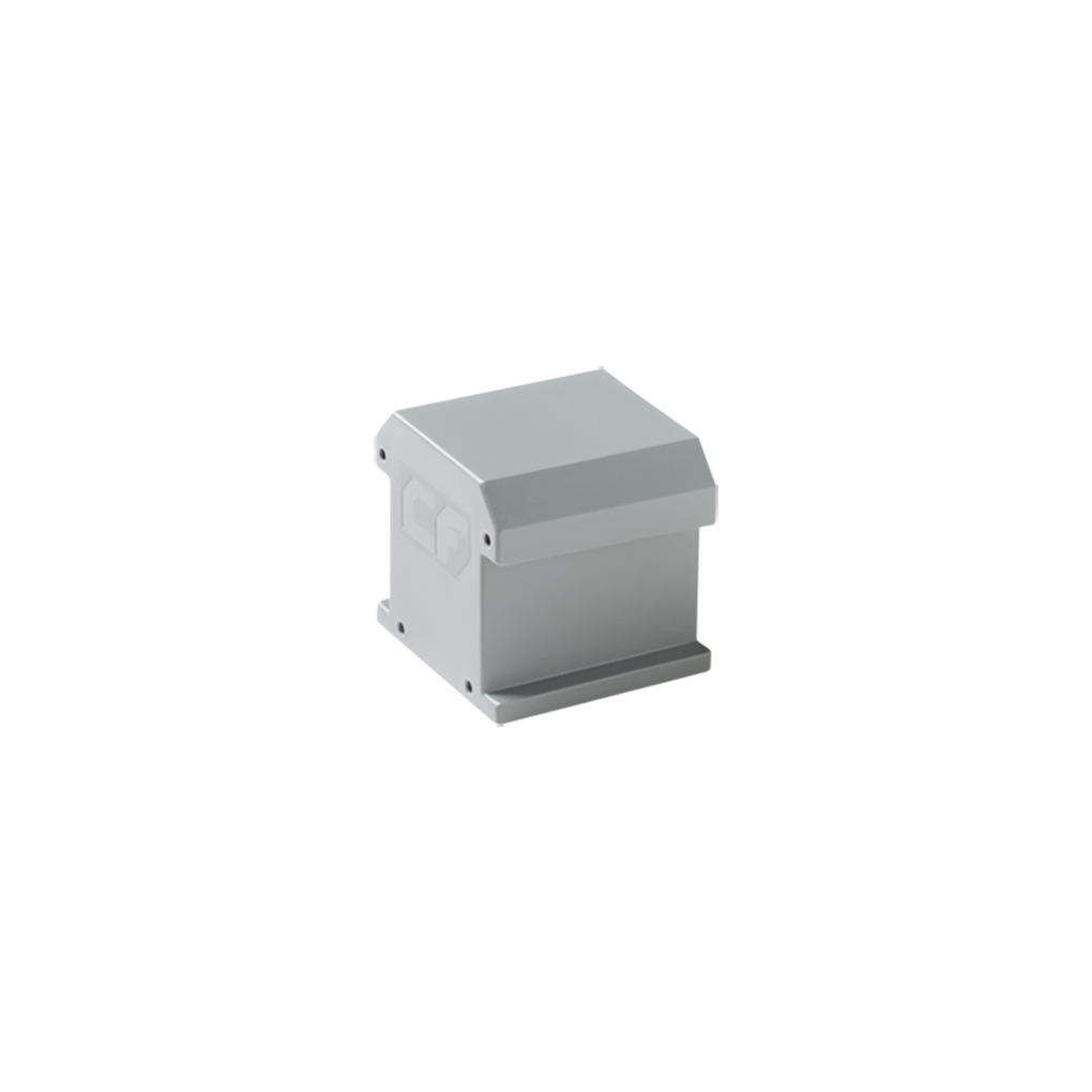 Esdec Clickfit evo end cap w/o end clamp support, black- Rubicon UK Shop