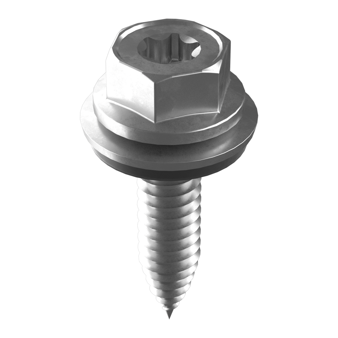 Esdec SW10 HEX/T30 Self-tapping sheet metal screw, 6 x 25mm- Rubicon UK Shop