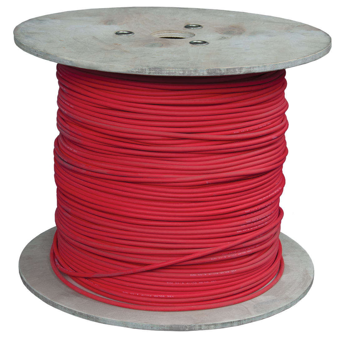 KBE Solar cable, DB+ (triple certified, EN50618), red, 4mm²