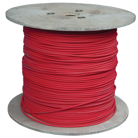 KBE Solar cable, DB+ (triple certified, EN50618), red, 4mm²