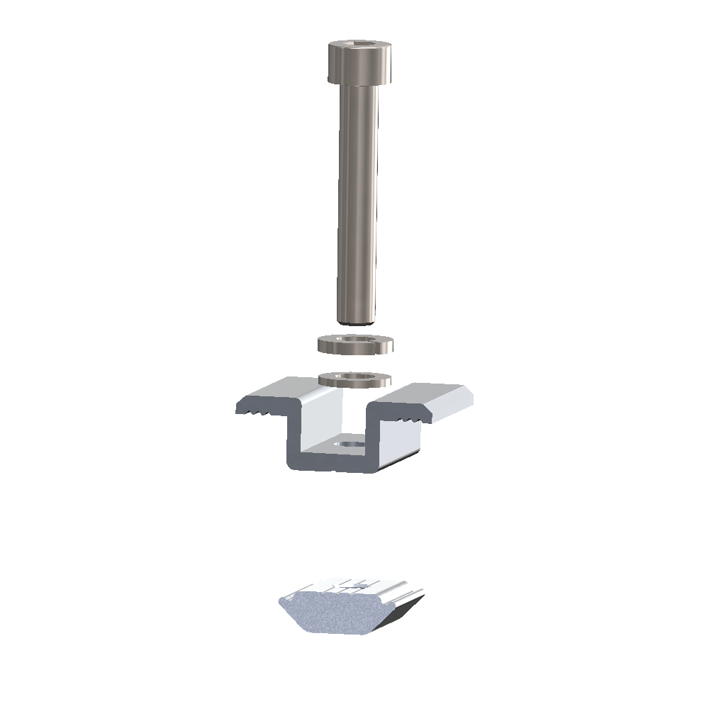 Vectis Generic mid clamp, 30 - 35mm- Rubicon UK Shop
