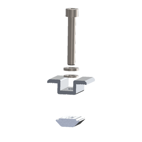 Vectis Generic mid clamp, 30 - 35mm- Rubicon UK Shop
