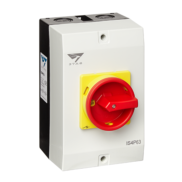 IMO Stag AC Isolator, 4-pole, 63A- Rubicon UK Shop
