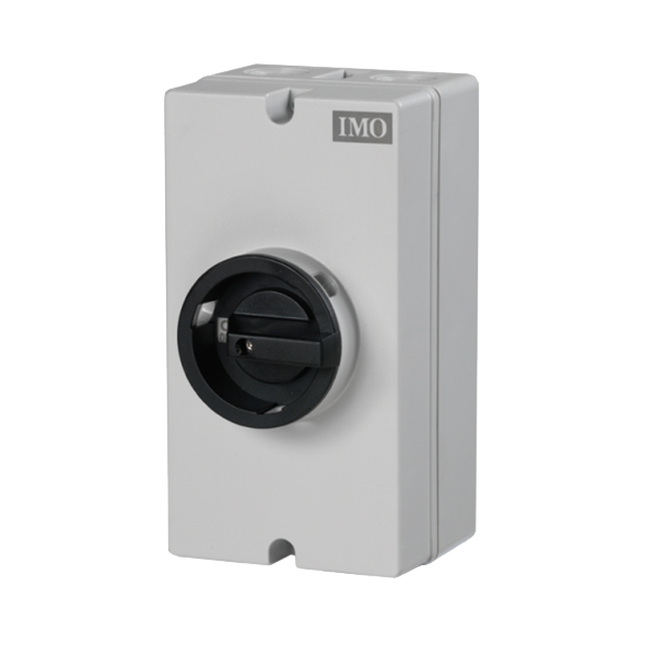 IMO Enclosed DC Isolator, 2 Pole, 800VDC, 16A- Rubicon UK Shop
