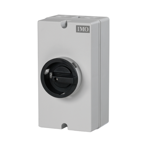 IMO Enclosed DC Isolator, 2 Pole, 800VDC, 16A- Rubicon UK Shop
